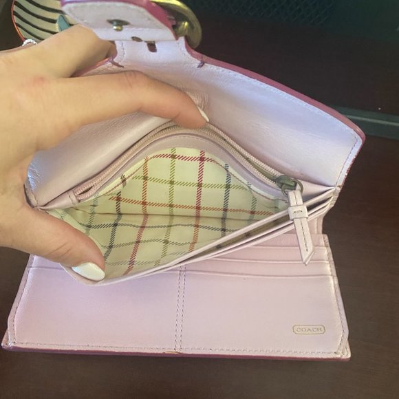 Leather Coach Wallet - Picture 5 of 7